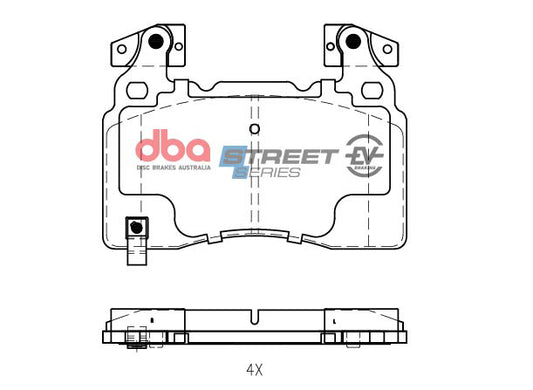 DBA DB2358ASSEV - Tesla Model S Various 2014 On F