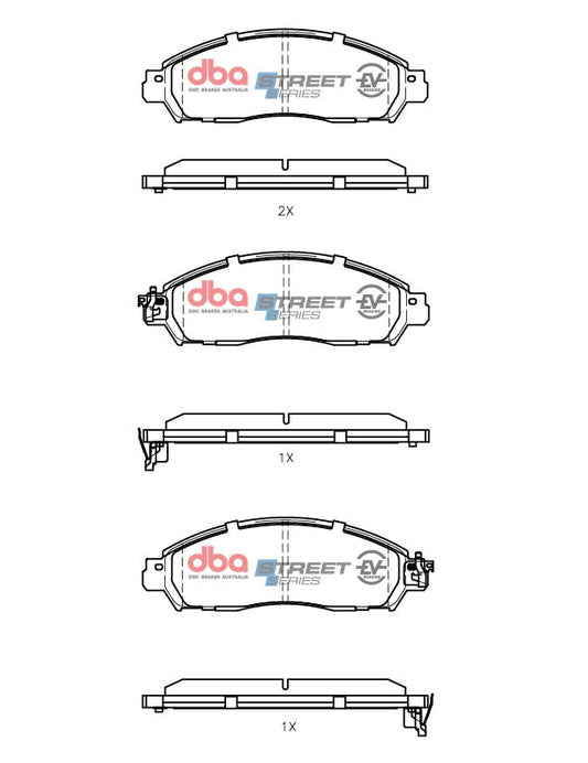 DBA DB2374SSEV - Nissan Leaf 2017 On F