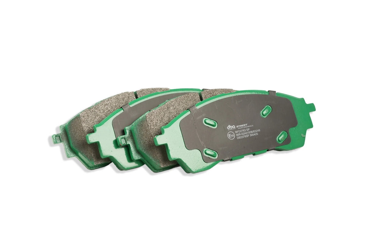 DBA DBA2137E-2379SP - Brake Kit - Street Series En-Shield Plain & Street Performance Brake Pads  (2x DBA2137E + DB2379SP)