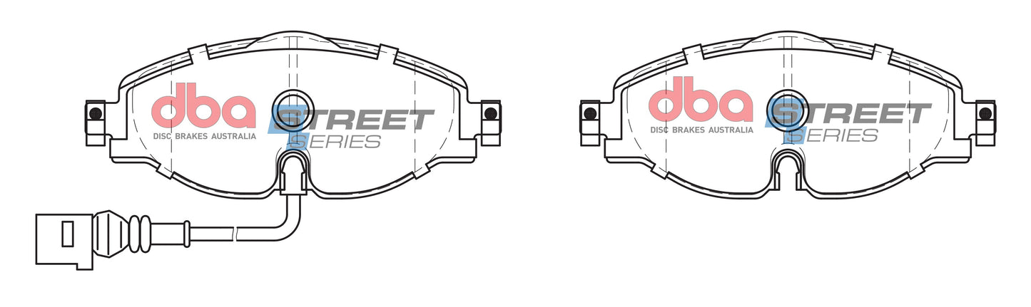 DBA DB2383SS - Brake Pads Street Series Ceramic | Front Axle