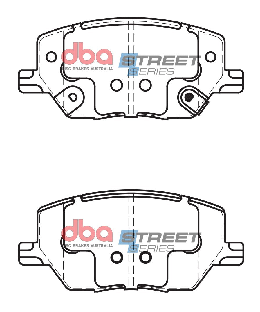 DBA DB2399SS - Brake Pads Street Series Ceramic | Front Axle