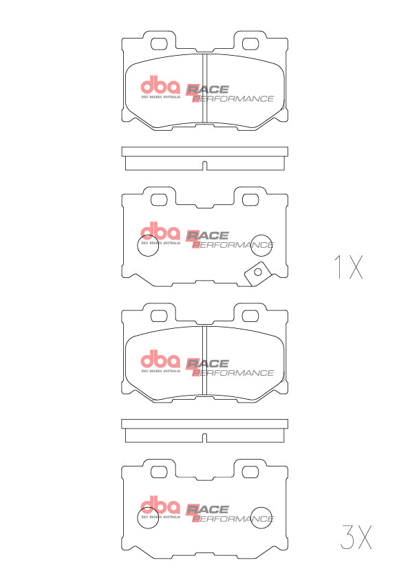 DBA DB2401RP - Brake Pads Race Performance
