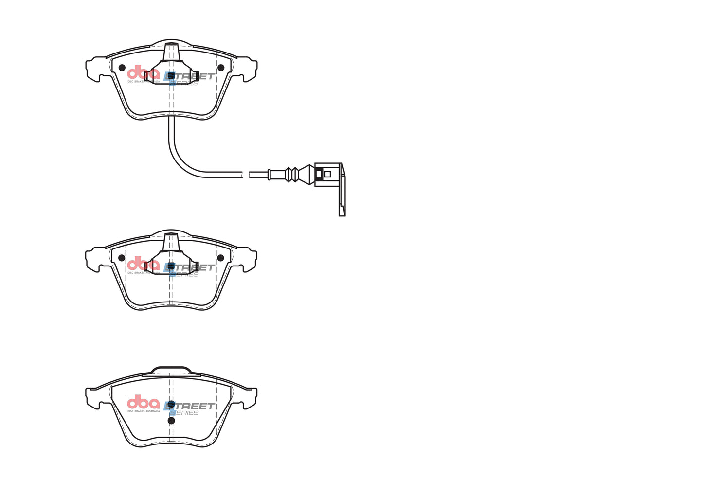 DBA DB2402SS - Brake Pads Street Series Ceramic | Front Axle