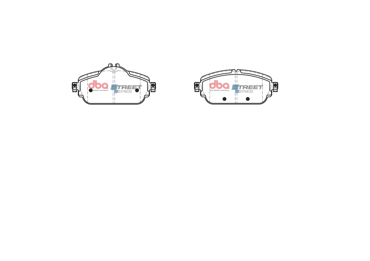 DBA DB2403SS - Brake Pads Street Series Ceramic | Front Axle