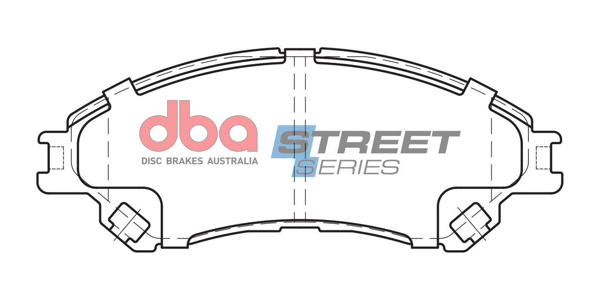DBA DB2430SS - Brake Pads Street Series Ceramic | Front Axle