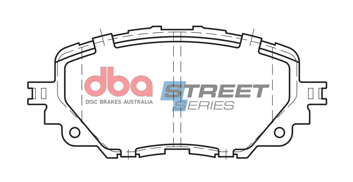 DBA DB2441SS - Brake Pads Street Series Ceramic | Front Axle