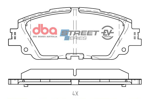 DBA DB2449SSEV - Toyota Camry Hybrid 2018 On / RAV 4 Hybrid 2019 On  / Lexus UX250H Hybrid 2018 On F