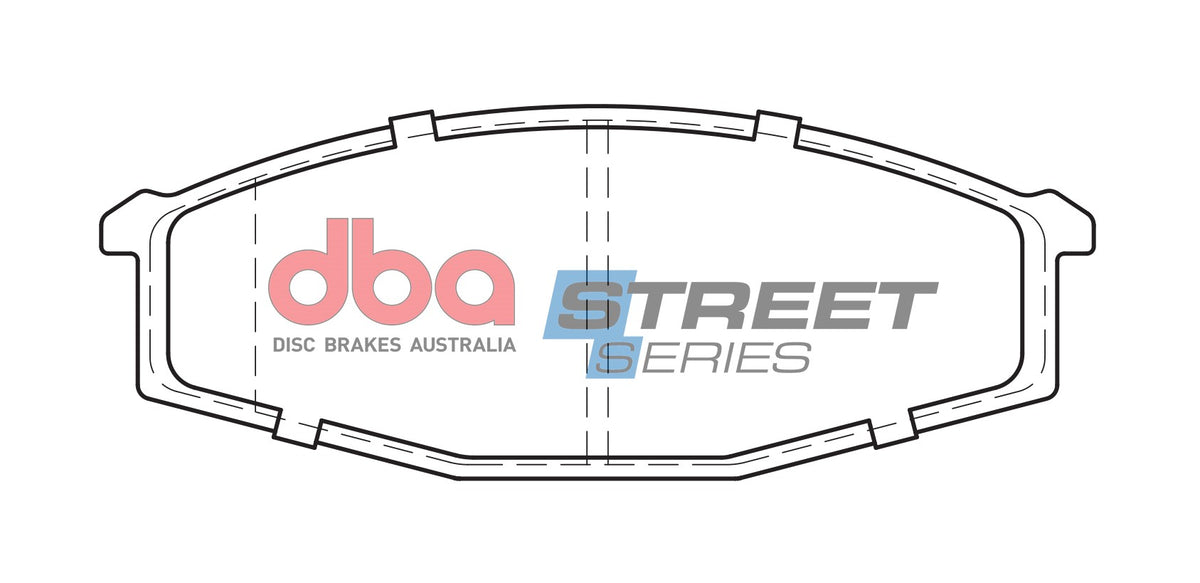 DBA DB321SS - Brake Pads Street Series Ceramic | Front Axle