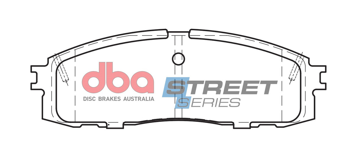 DBA DB413SS - Brake Pads Street Series Ceramic | Rear Axle
