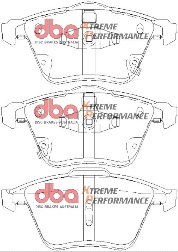 DBA DB8304XP - Brake Pads Xtreme Performance ECE R90 certified | Front Axle