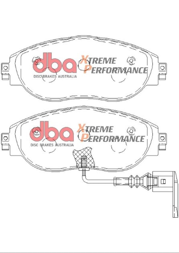 DBA DB8849XP - Brake Pads Xtreme Performance ECE R90 certified | Front Axle