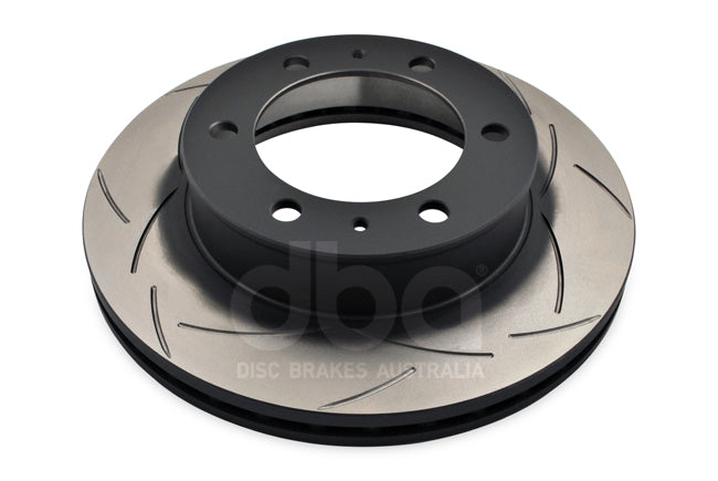 DBA DBA2714S-1482SP - Brake Kit - Street Series T2 Slotted & Street Performance Brake Pads (2x DBA2714S + DB1482SP)