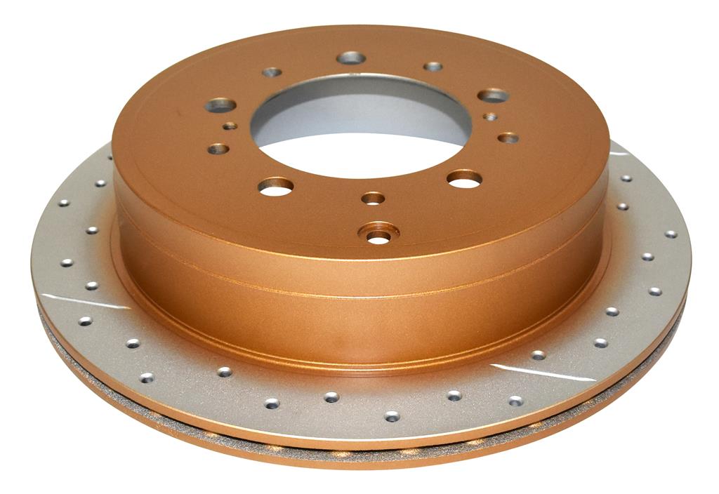 DBA DBA2723EX-1857SP - Brake Kit - Street Series X-GOLD & Street Performance Brake Pads (2x DBA2723EX + DB1857SP)