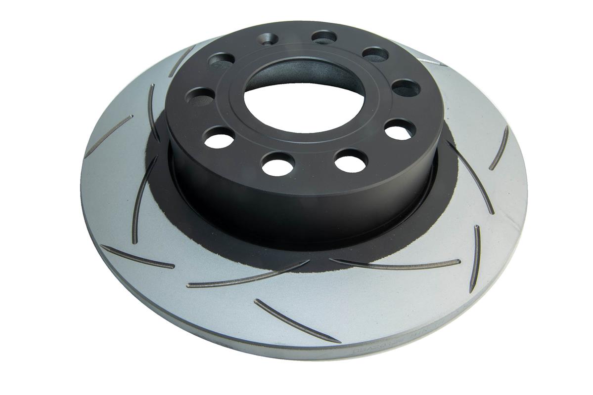 DBA DBA2813S-1865SP - Brake Kit - Street Series T2 Slotted & Street Performance Brake Pads (2x DBA2813S + DB1865SP)