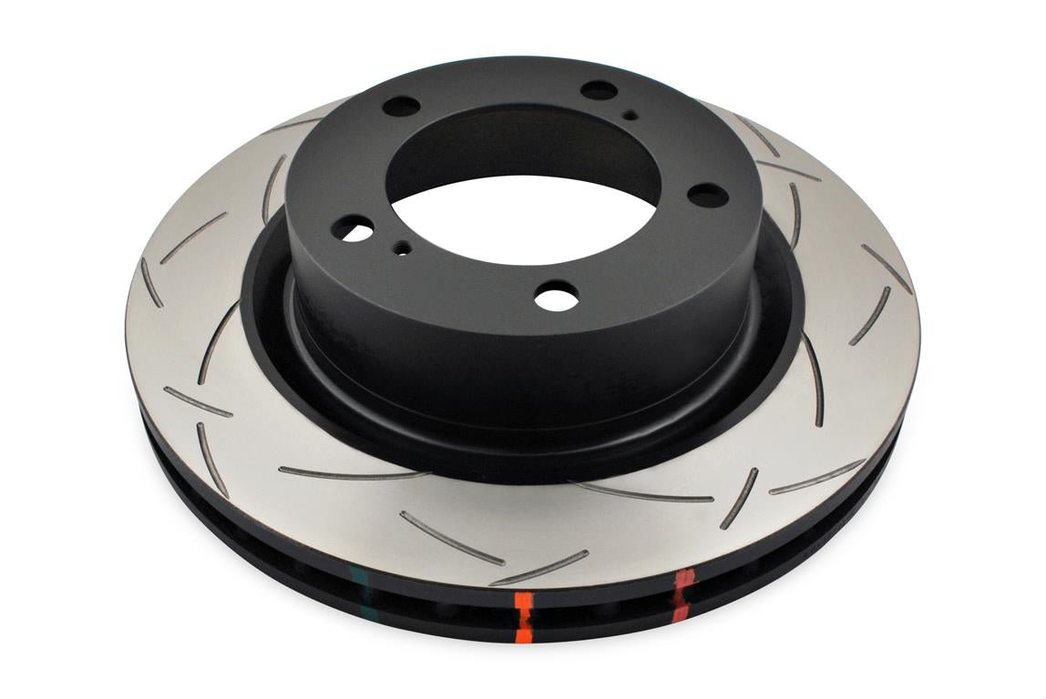 DBA DBA42722S-1838XP - Brake Kit - 4000 Series T3 Slotted & Xtreme Performance Brake Pads (2x DBA42722S + DB1838XP)