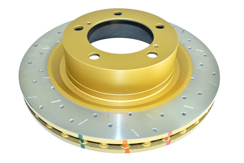 DBA DBA42724XS-1838XP - Brake Kit - 4000 Series T3 Slotted & Xtreme Performance Brake Pads (2x DBA42724XS + DB1838XP)