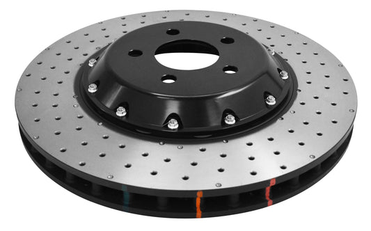 DBA DBA52166BLKXD - 5000 series - Crossed Drilled & Dimpled Black Hat