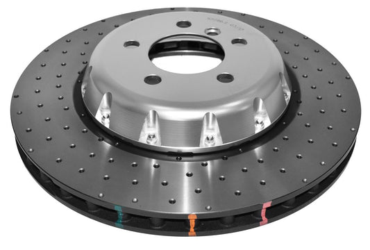 DBA DBA52286SLVXD - 5000 series - Crossed Drilled & Dimpled Silver Hat
