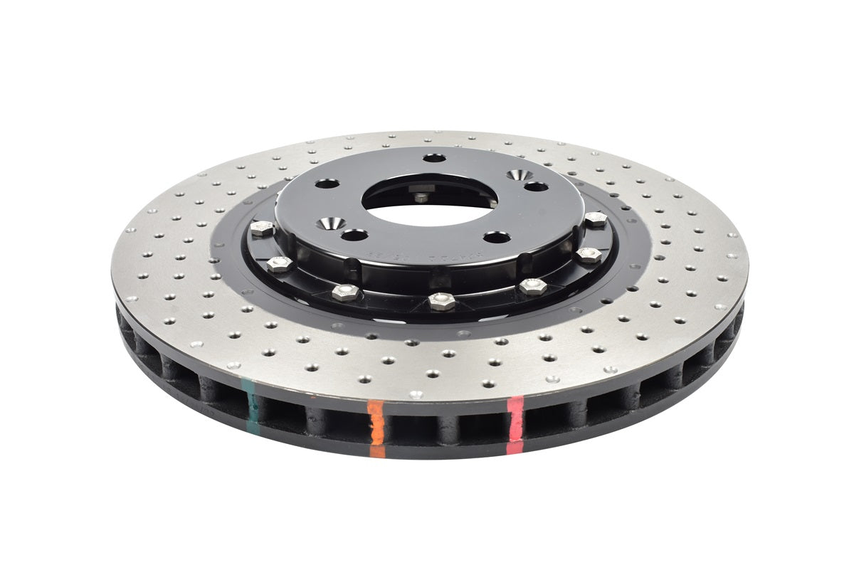 DBA DBA52472BLKXD - 5000 series - Crossed Drilled & Dimpled Black Hat