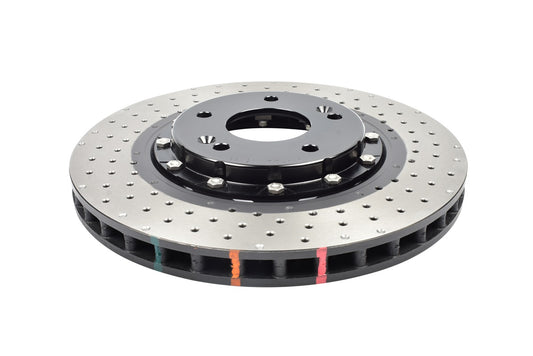 DBA DBA52472BLKXD - 5000 series - Crossed Drilled & Dimpled Black Hat