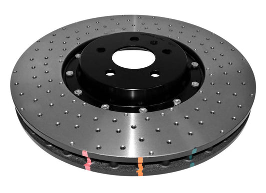 DBA DBA52165BLKXD - 5000 series - Crossed Drilled & Dimpled Black Hat