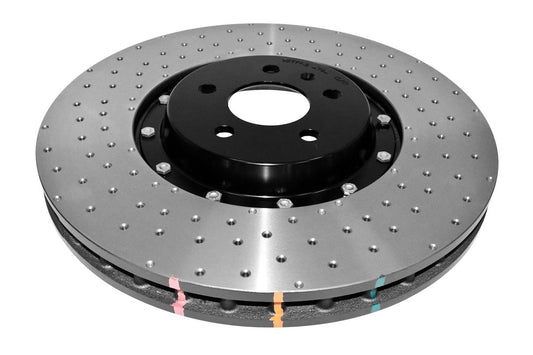 DBA DBA52774BLKXD - 5000 series - Crossed Drilled & Dimpled Black Hat