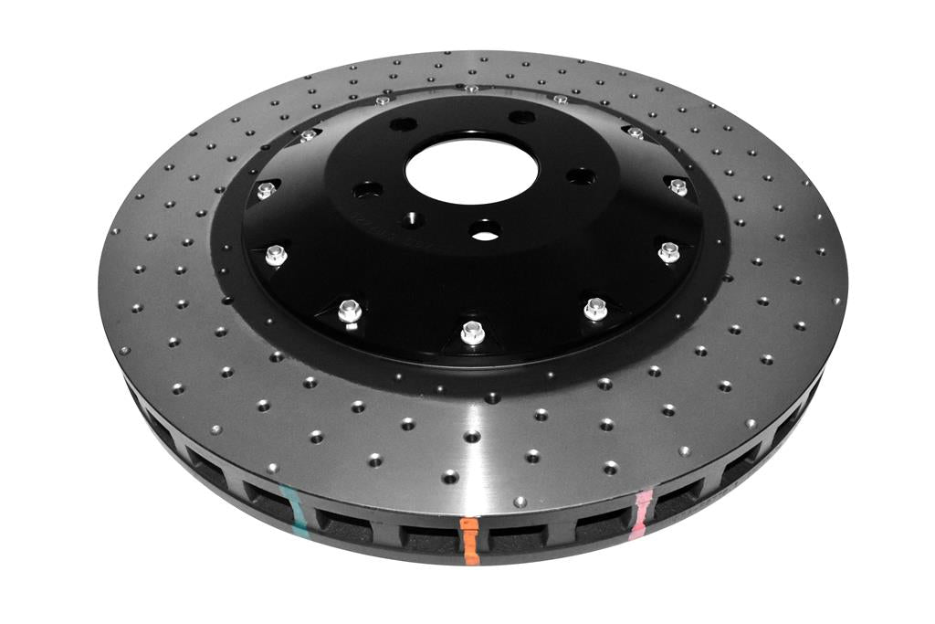 DBA DBA52778BLKXD - 5000 series - Crossed Drilled & Dimpled Black Hat
