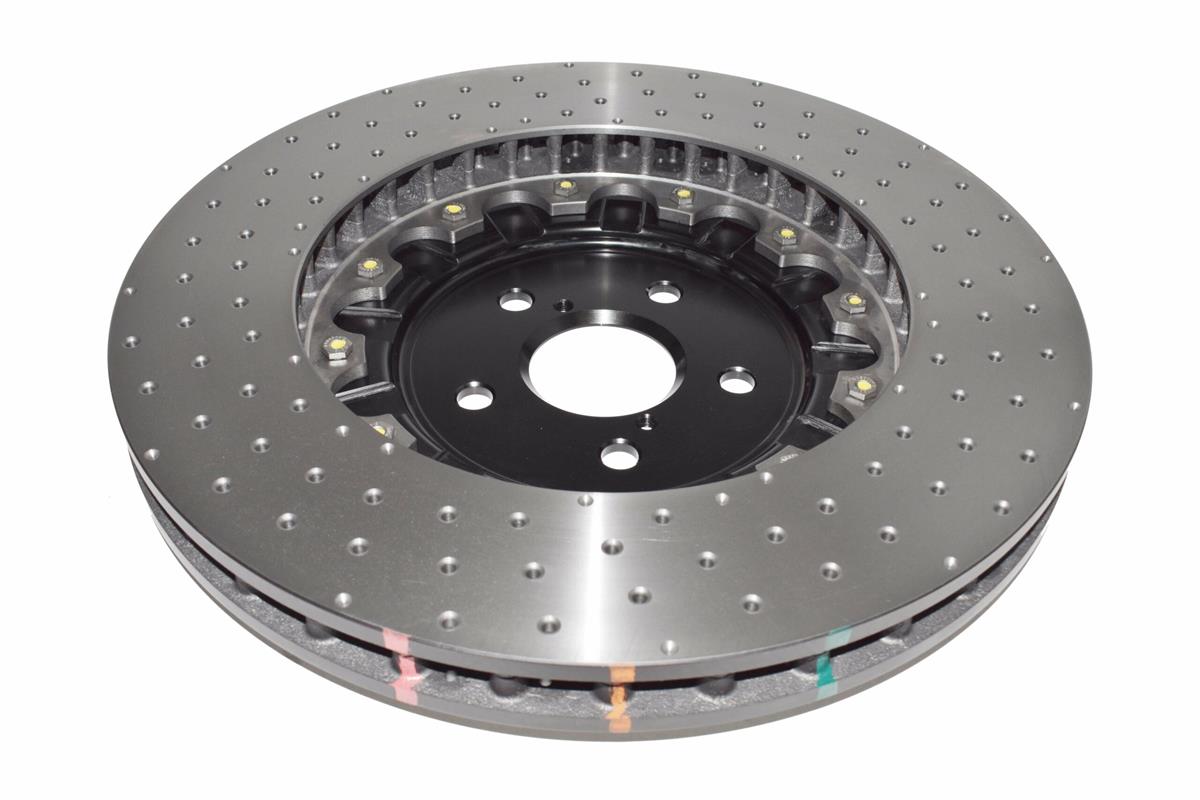 DBA DBA52788BLKXD - 5000 series - Crossed Drilled & Dimpled Black Hat