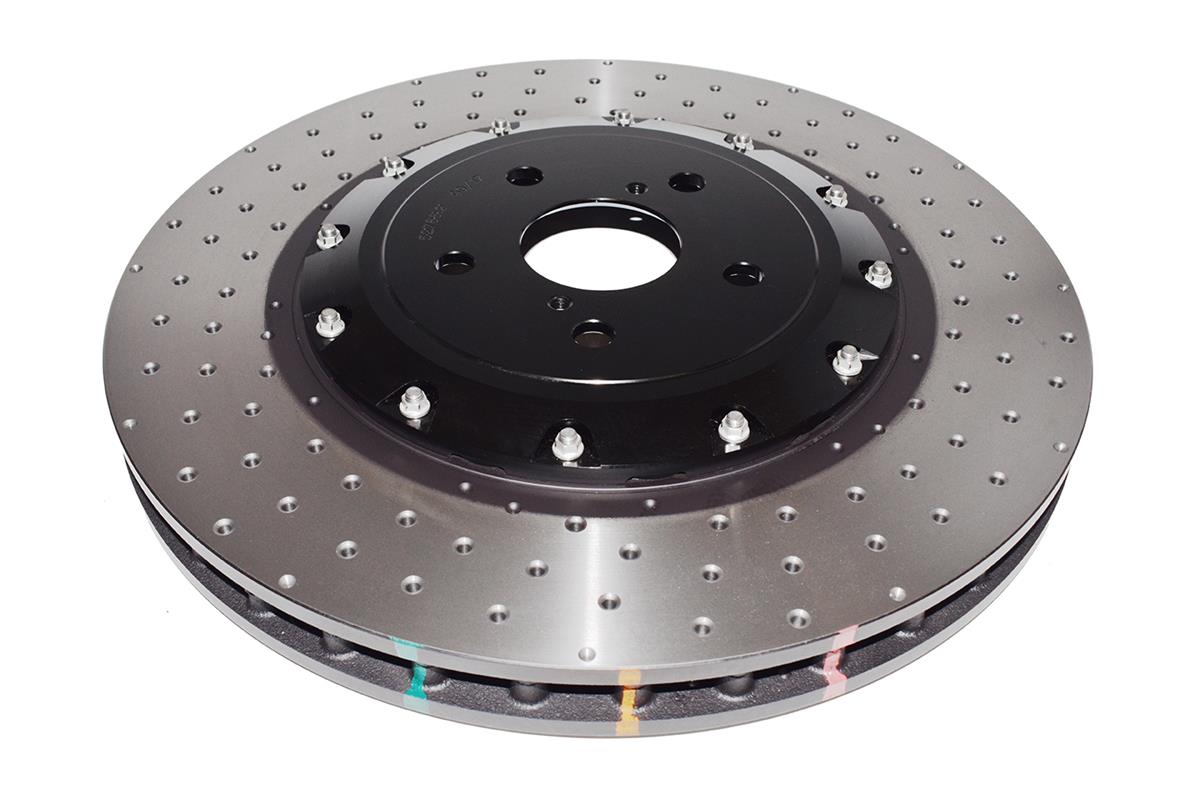 DBA DBA52788BLKXD - 5000 series - Crossed Drilled & Dimpled Black Hat