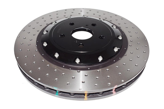 DBA DBA52788BLKXD - 5000 series - Crossed Drilled & Dimpled Black Hat