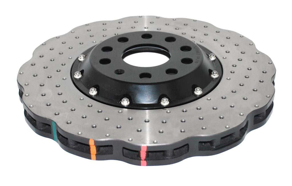 DBA DBA52808WBLKXD - 5000 series - Crossed Drilled & Dimpled Black Hat