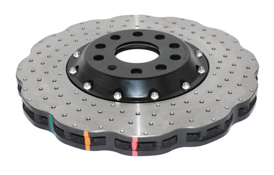 DBA DBA52808WBLKXD - 5000 series - Crossed Drilled & Dimpled Black Hat