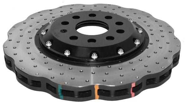 DBA DBA52830WBLKXD - 5000 series - Crossed Drilled & Dimpled Black Hat