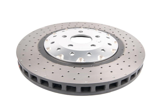 DBA DBA53002SLVXD - 5000 series - Crossed Drilled & Dimpled Silver Hat
