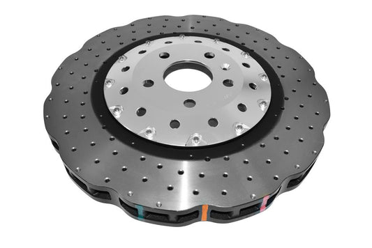 DBA DBA53002WSLVXD - 5000 series - Crossed Drilled & Dimpled Silver Hat