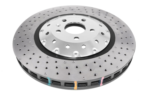 DBA DBA53004SLVXD - 5000 series - Crossed Drilled & Dimpled Silver Hat