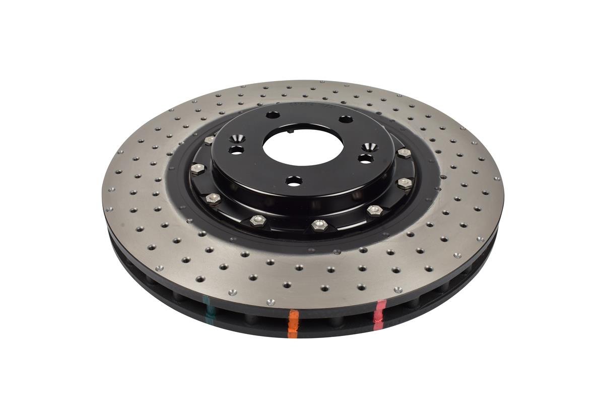 DBA DBA53146BLKXD - 5000 series - Crossed Drilled & Dimpled Black Hat