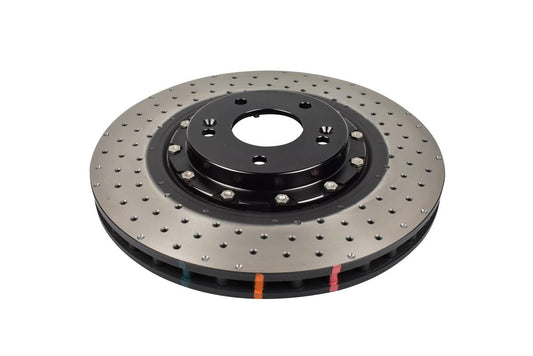 DBA DBA53146BLKXD - 5000 series - Crossed Drilled & Dimpled Black Hat