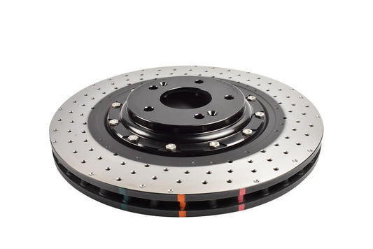 DBA DBA53148BLKXD - 5000 series - Crossed Drilled & Dimpled Black Hat