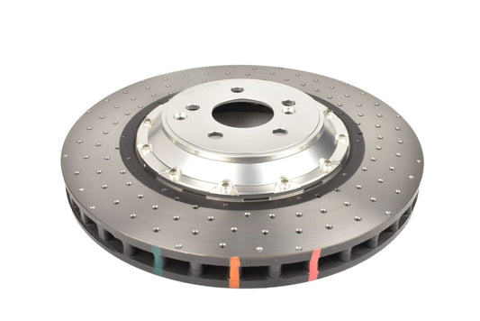 DBA DBA53884SLVXD - 5000 series - Crossed Drilled & Dimpled Silver Hat