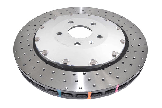 DBA DBA53912SLVXD - 5000 series - Crossed Drilled & Dimpled Silver Hat