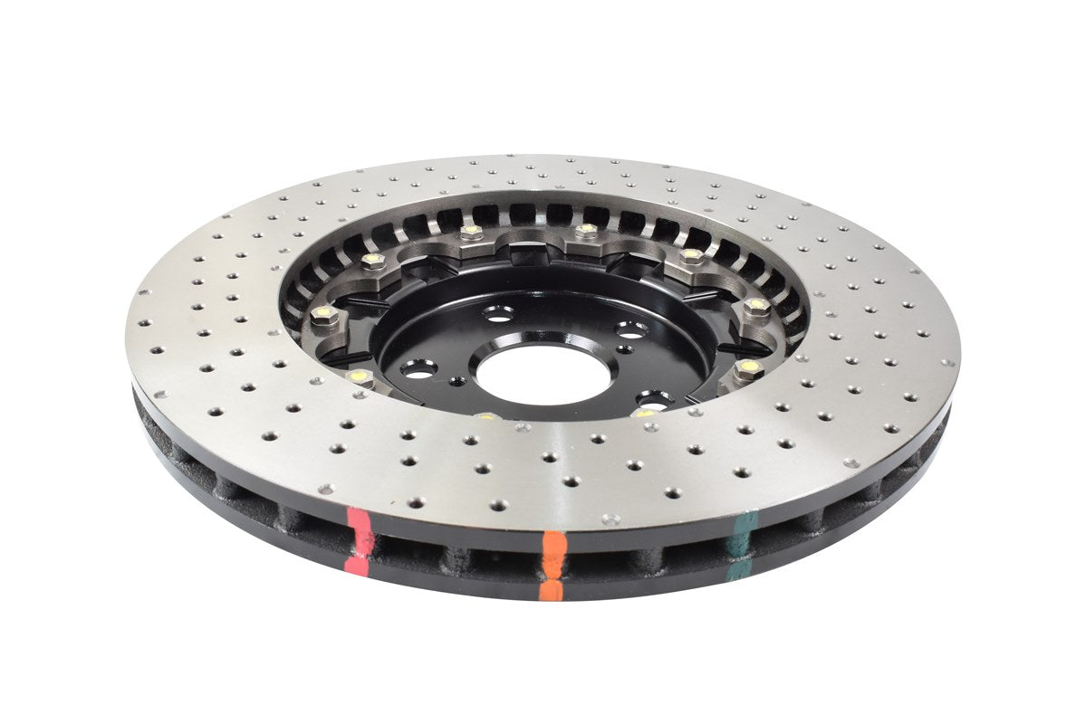 DBA DBA53922BLKXD - 5000 series - Crossed Drilled & Dimpled Black Hat