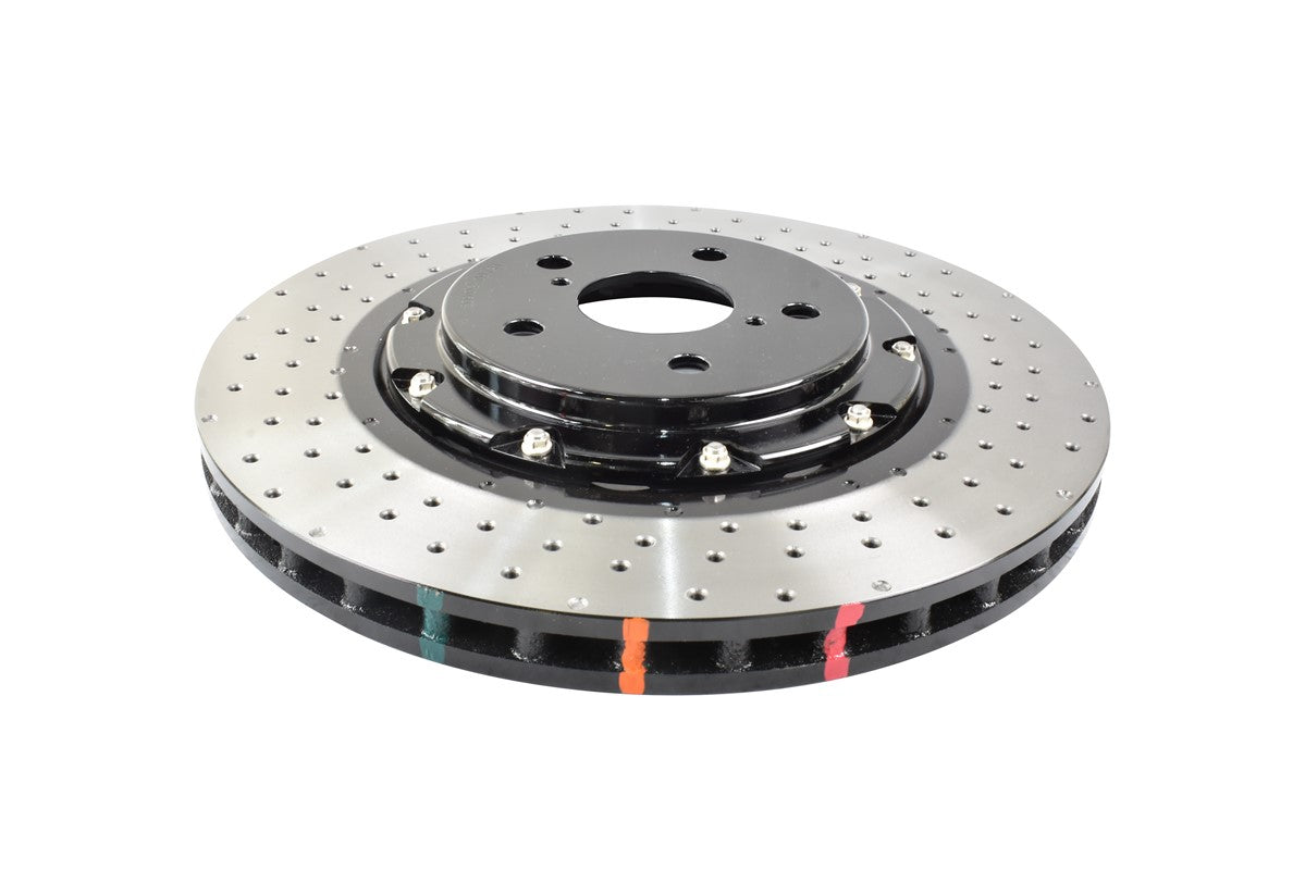 DBA DBA53922BLKXD - 5000 series - Crossed Drilled & Dimpled Black Hat
