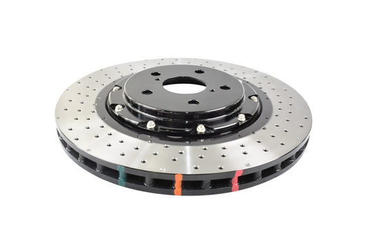 DBA DBA53922BLKXD - 5000 series - Crossed Drilled & Dimpled Black Hat