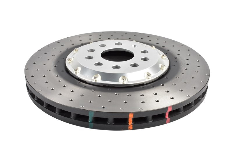 DBA DBA53927SLVXD - 5000 series - Crossed Drilled & Dimpled Silver Hat