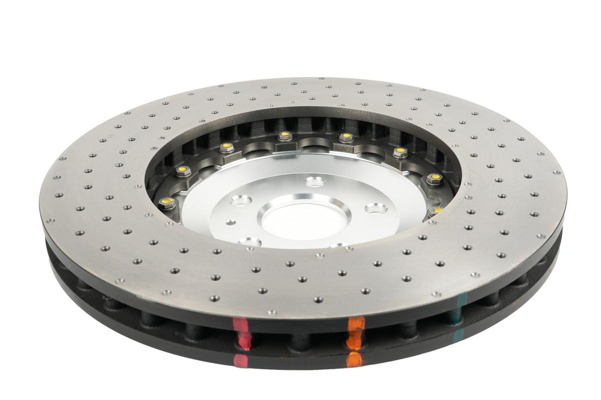 DBA DBA53932SLVXD - 5000 series - Crossed Drilled & Dimpled Silver Hat