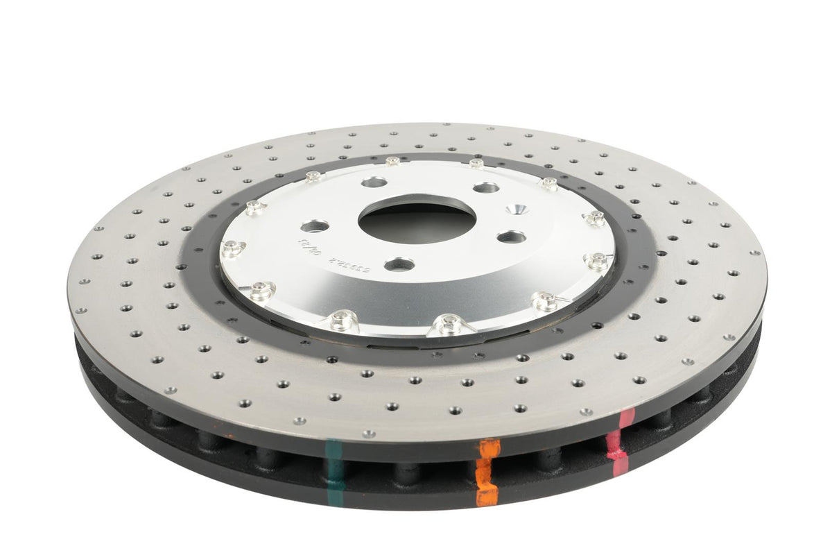 DBA DBA53932SLVXD - 5000 series - Crossed Drilled & Dimpled Silver Hat