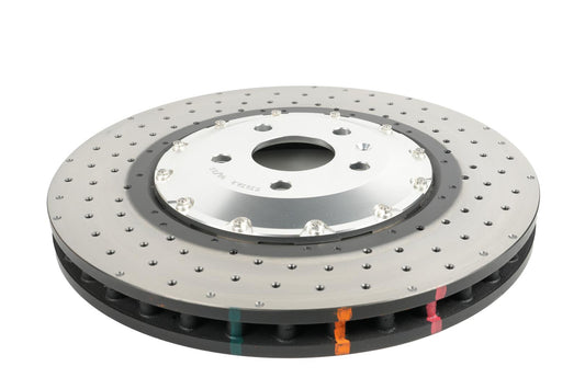 DBA DBA53932SLVXD - 5000 series - Crossed Drilled & Dimpled Silver Hat