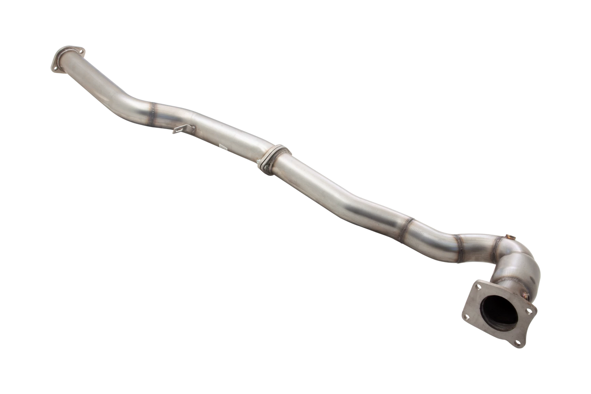 Xforce 3" Downpipe with High-Flow Catalytic Converter, 304 Matt finish Stainless Steel (for track and off road use only)