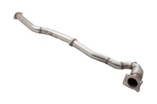 Xforce 3" Downpipe with High-Flow Catalytic Converter, 304 Matt finish Stainless Steel (for track and off road use only)